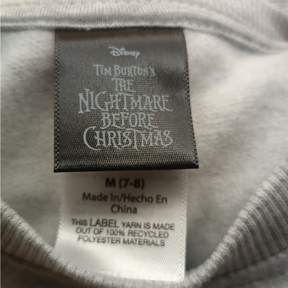 Disney Tim Burtons The Nightmare Before Christmas long sleeve sweater - Picture 2 of 5